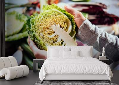 Vegetables Wall mural