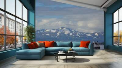 landschaft island Wall mural