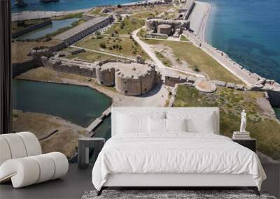 The fort of Rio near Patras in Greece Wall mural