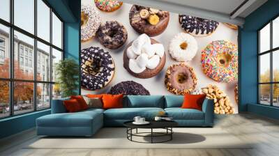 Donuts Wall mural