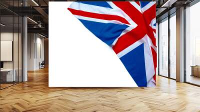 Flag of UK, British flag Wall mural