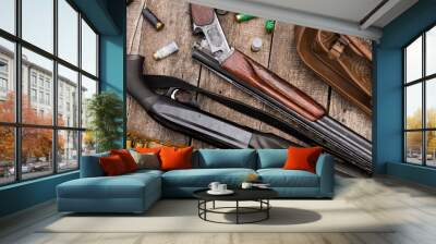 Hunter's rifle Wall mural