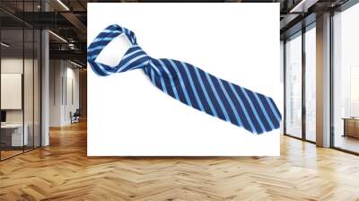 tie isolated on white Wall mural