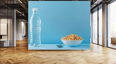 Breakfast essentials for a healthy start. Great for food and nutrition concepts Wall mural