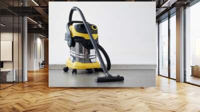 Professional vacuum cleaner in work. Wall mural