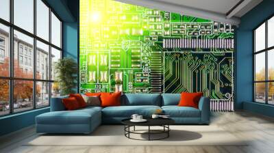 Computer circuit board Wall mural