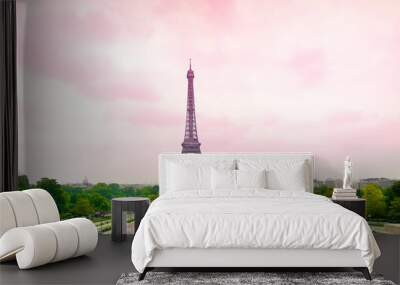 Eiffel Tower Wall mural