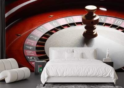 Roulette in casino Wall mural