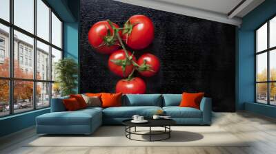 fresh organic cherry tomatoes Wall mural