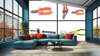 wrench pliers, cutters hardware set Wall mural