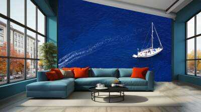 sailing boat Wall mural