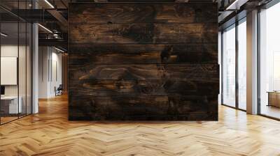 Rich wood background Wall mural