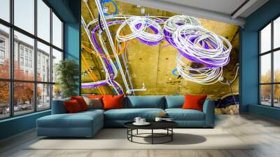 cable chaos Wall mural