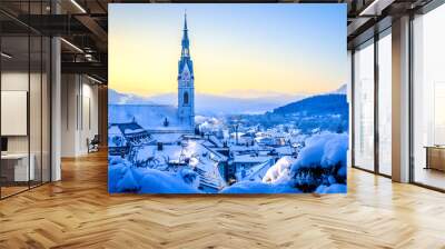 famous old town of Bad Tolz - Bavaria Wall mural