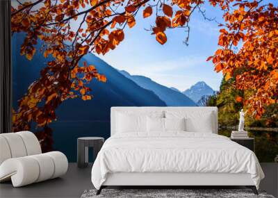 famous Plansee in Austria Wall mural