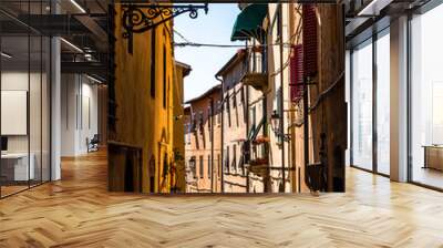 old town of piombino in italy Wall mural