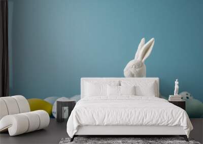 Minimal Easter creative concept Wall mural