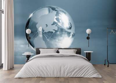 globe, environmental responsibility Wall mural