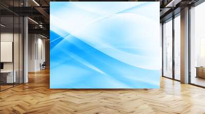 Sky blue abstract wallpaper background Wall mural