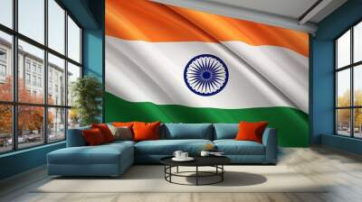 Flag of India Wall mural