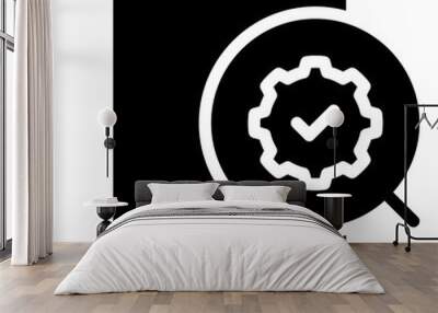 mobile device icon Wall mural