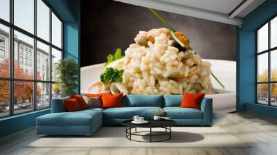 risotto ai frutti di mare 2 Wall mural