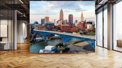 Cleveland Ohio Wall mural