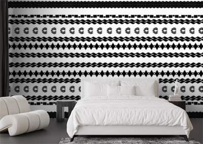 black and white background Wall mural