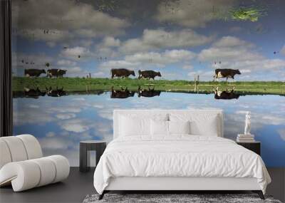 heaven 2 Wall mural