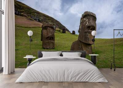 Moai Wall mural