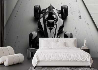 mmodern car concept car engine car of the future car racing Wall mural