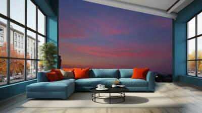 Atardecer 2 Wall mural