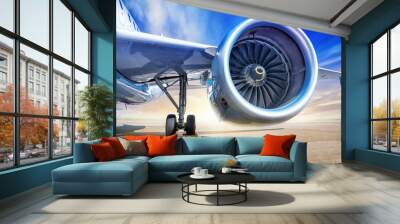 jet engine Wall mural