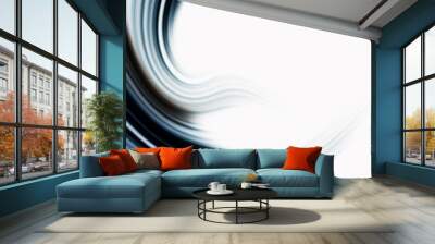 Abstract elegant wave background design with space for your text Wall mural