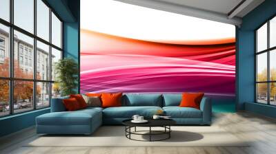 abstract elegant wave panorama background design with space for your text Wall mural