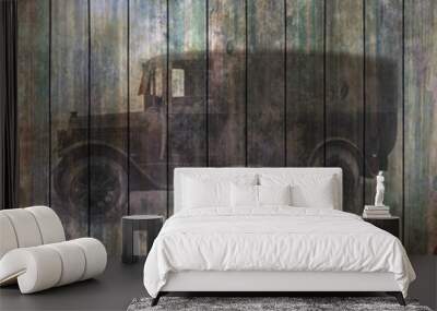 abstract grunge background for your text Wall mural