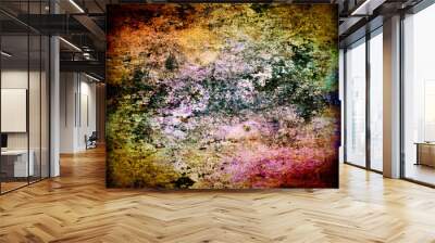 abstract grunge background for your text Wall mural