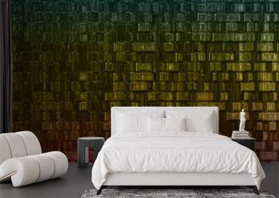 abstract powerful background pattern Wall mural