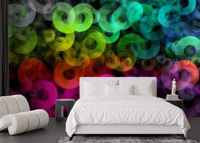 fantastic elegant powerful background design illustration Wall mural