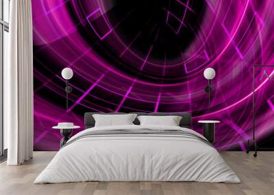 futuristic background design Wall mural