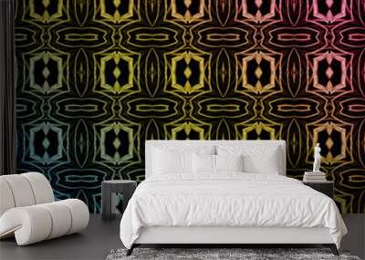 powerful abstract background pattern Wall mural