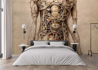 Anomalous anatomy Wall mural