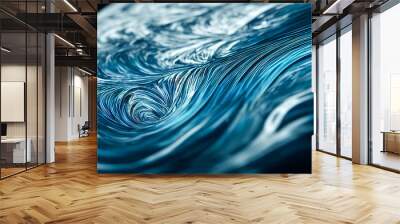 Ocean blue Wall mural