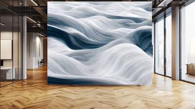 Swirling polar background Wall mural