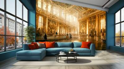 Versailles like palace Wall mural