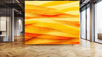 warm orange background Wall mural