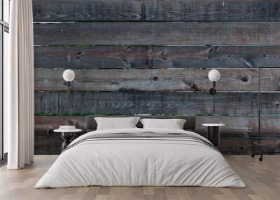 Wooden planks Wall mural