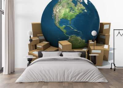 world globalbox Wall mural