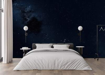 night sky with stars Wall mural