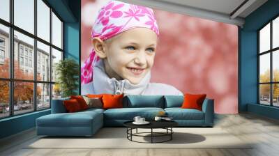 child with cancer Wall mural